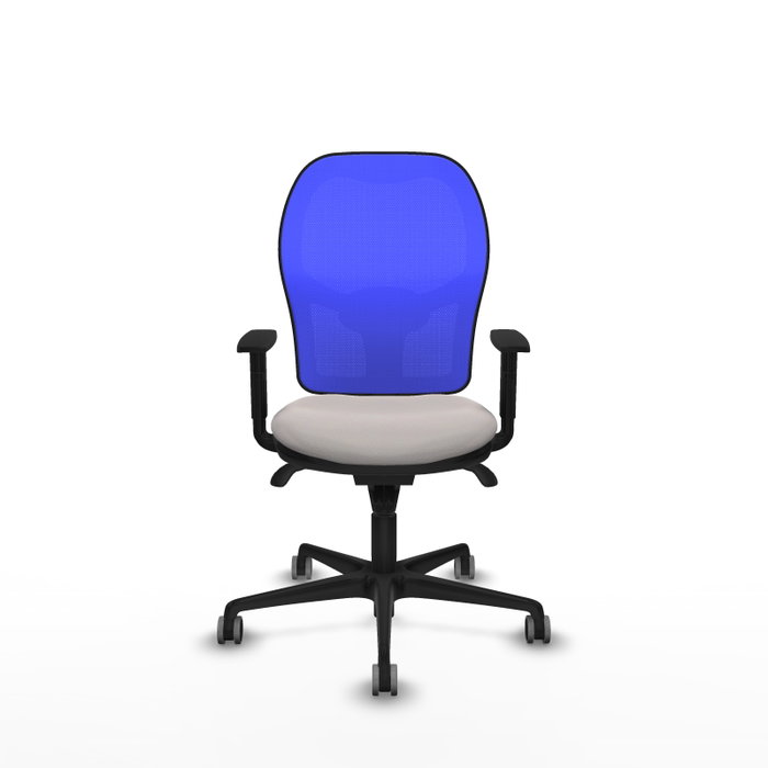 PIQUERAS Y CRESPO Silla de oficina Jorquera Blanco y Azul PIQUERAS Y CRESPO Silla de oficina Jorquera Blanco y Azul