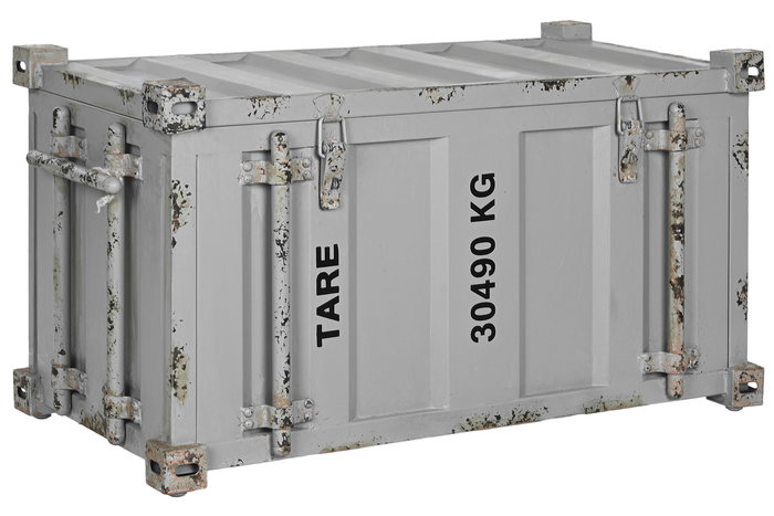 DKD Home Decor Arcón Vintage Gris 41.5 x 45.5 x 89 cm DKD Home Decor Arcón Vintage Gris 41.5 x 45.5 x 89 cm