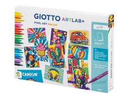 GIOTTO Estuche de Pintura Pixel Art Pop Art