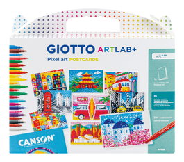 GIOTTO Estuche de Pintura Pixel Art Pop Art