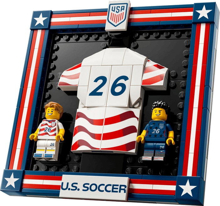 LEGO Camiseta de la Selección Nacional de Fútbol de EE. UU. 2026 (43033) LEGO Camiseta de la Selección Nacional de Fútbol de EE. UU. 2026 (43033)