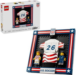 LEGO Camiseta de la Selección Nacional de Fútbol de EE. UU. 2026 (43033)