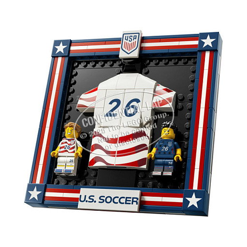 LEGO 43033 FIFA World Cup 2026 - Selección EE. UU. Minifiguras - Juguete de Construcción para 10 años o más