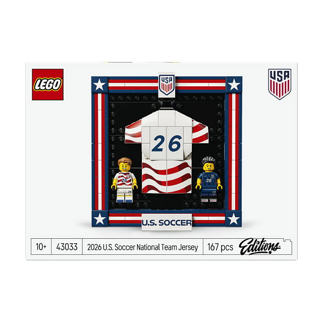 LEGO 43033 FIFA World Cup 2026 - Selección EE. UU. Minifiguras - Juguete de Construcción para 10 años o más