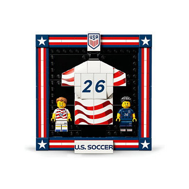 LEGO 43033 FIFA World Cup 2026 - Selección EE. UU. Minifiguras - Juguete de Construcción para 10 años o más