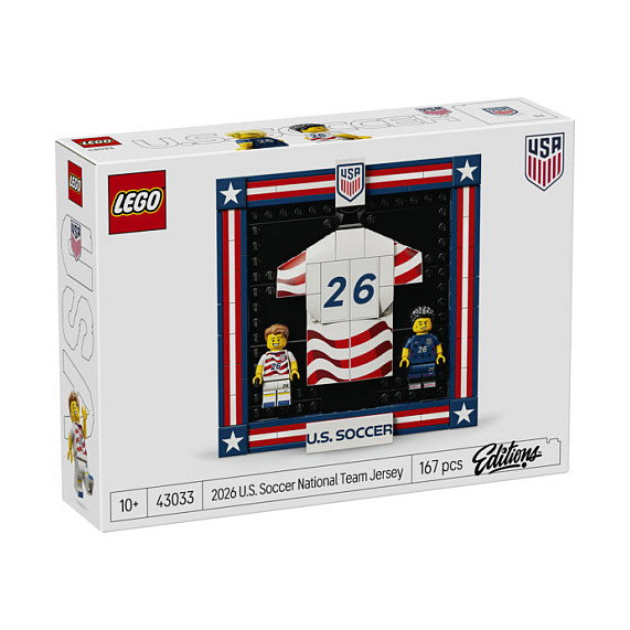 LEGO 43033 FIFA World Cup 2026 - Selección EE. UU. Minifiguras - Juguete de Construcción para 10 años o más
