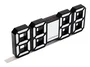 Muitomas Neon Digital Clock White - Reloj Despertador Digital LED Blanco