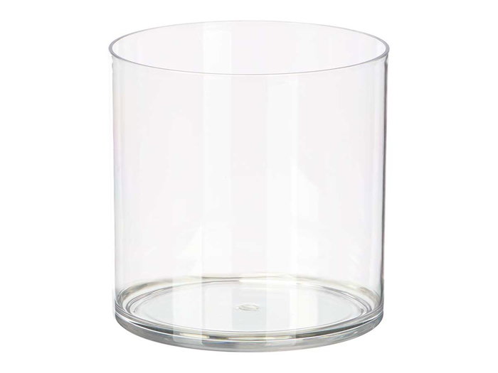 GIFTDECOR Jarrón Aparenza Cilindro Acrílico 15x15cm Transparente GIFTDECOR Jarrón Aparenza Cilindro Acrílico 15x15cm Transparente
