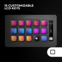 Mars Gaming Stream Deck Slim MSD-ONE Negro con 15 Teclas LCD
