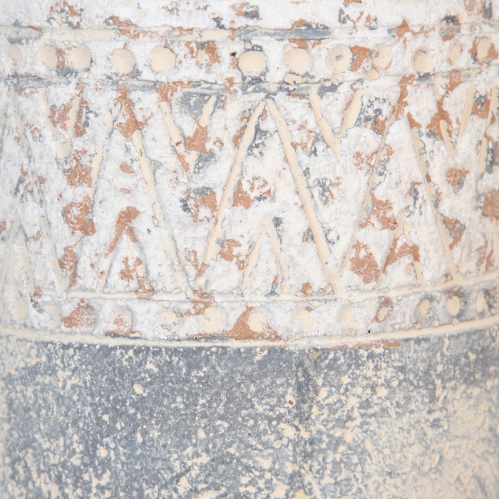 Macetero Cemento Decoración 10,50 X 10,50 X 12 cm (Set de 4)