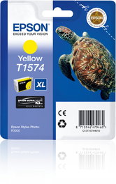 Epson T1574 Cartucho de Tinta Amarillo para Stylus Photo R3000