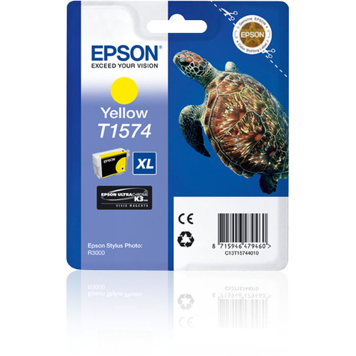 Epson T1574 Cartucho de Tinta Amarillo para Stylus Photo R3000