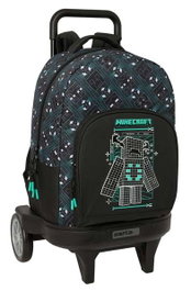 Safta Mochila con Ruedas Minecraft Screen Extraíble