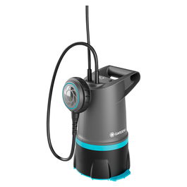 Gardena 9018-47 Bomba Sumergible 20000 BASIC, Para Agua Clara y Sucia, 20000 l/h, 550 W, Acero Inoxidable, IPX8