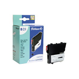 Pelikan Cartucho de Tinta Compatible Brother B21 LC985 Negro