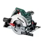 Metabo Sierra Circular KS 55 - 1200 W, Portátil y Compacta para Uso Universal en Obras