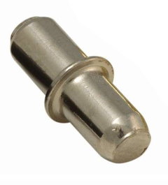 Soporte módulo metálico cromado 5 Ø (bolsa 100 udes) A-151