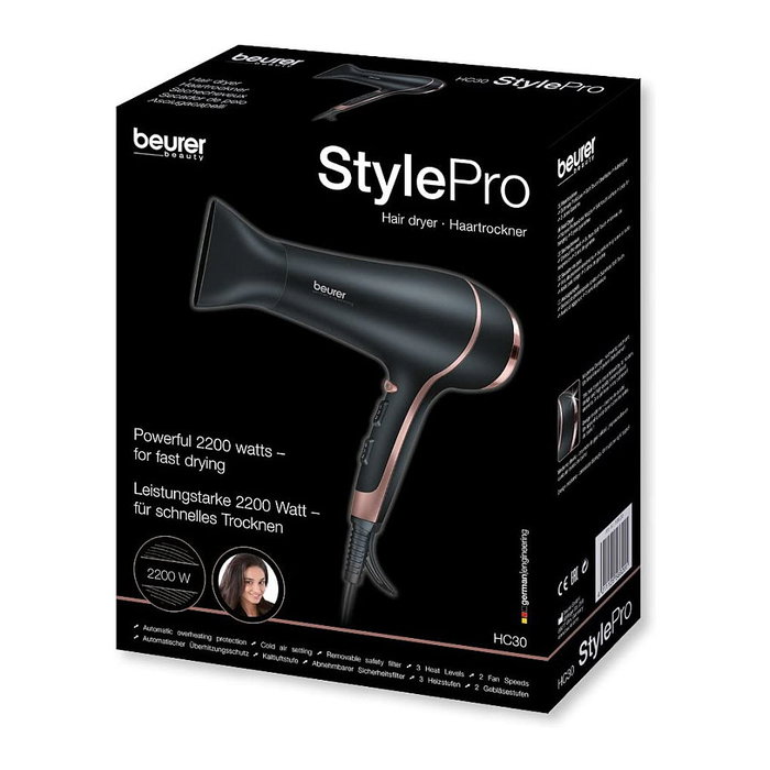 Beurer HC-30 Secador de Pelo Profesional 2.400 W Beurer HC-30 Secador de Pelo Profesional 2.400 W