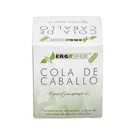 Ergosphere Cola De Caballo 45 Cápsulas - Diurético y Remineralizante con Alto Contenido de Silicio
