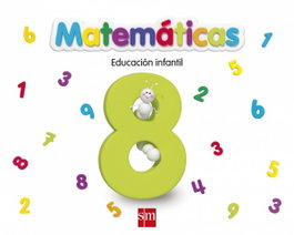 SM, Cuaderno de Matemáticas 5 Años Nivel 8 - Educación Infantil