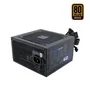 CoolBox Force BR-500 Fuente de Alimentación ATX 500W 80 Plus Bronze, Certificación 85%, PFC Activo, Ventilador 120mm, Cables Mallados, Modelo COO-PWEP500-85S
