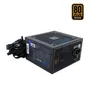 CoolBox Force BR-500 Fuente de Alimentación ATX 500W 80 Plus Bronze, Certificación 85%, PFC Activo, Ventilador 120mm, Cables Mallados, Modelo COO-PWEP500-85S