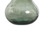 DKD Home Decor Jarrón de Cristal Reciclado Verde 26,5x26,5x76 cm