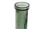 DKD Home Decor Jarrón de Cristal Reciclado Verde 26,5x26,5x76 cm