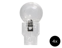 Innspiro Set de 4 recambios de cuchilla para cizalla giratoria magnética