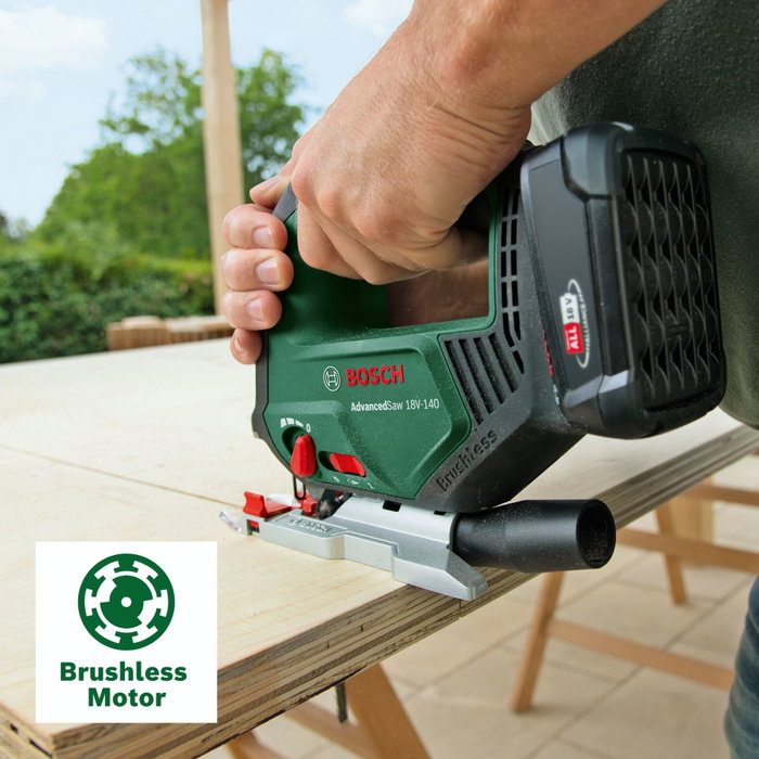 Bosch AdvancedSaw 18V-140 Sierra de Calar Inalámbrica