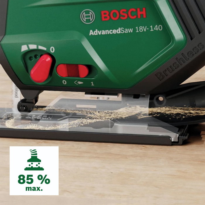 Bosch AdvancedSaw 18V-140 Sierra de Calar Inalámbrica