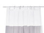 Berilo Cortina Ducha Peva Gris Transparente 180 x 180 cm (Set de 12)