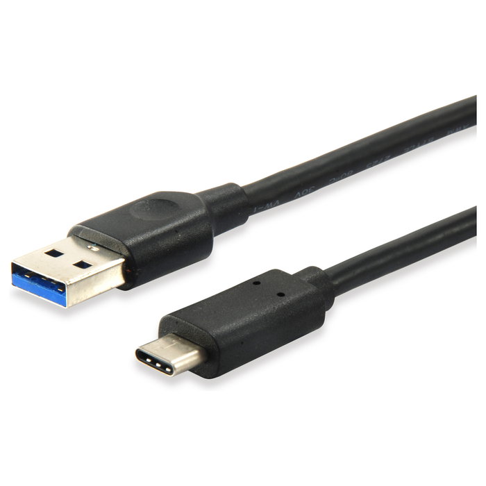 Equip Cable USB-A a USB-C 3.2 Gen 2 1m Negro Equip Cable USB-A a USB-C 3.2 Gen 2 1m Negro