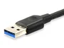 Equip Cable USB-A a USB-C 1m Negro 12834107
