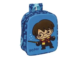 Safta Mochila Infantil 3D Harry Potter para Guardería o Colegio, 27 x 22 x 10 cm