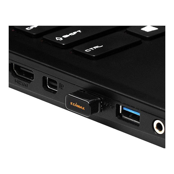 Edimax EW-7611ULB Adaptador USB Nano WiFi 4 Bluetooth 4.0 150 Mbps Negro