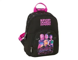SAFTA Mini mochila K-pop Demon Hunters negra