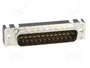 HARTING Conector D-Sub 25 Pines Macho para PCB