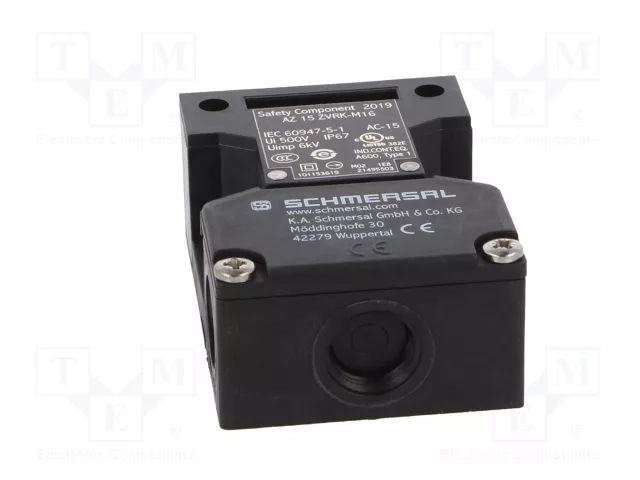 SCHMERSAL AZ 15 Interruptor de seguridad a llave NC IP67
