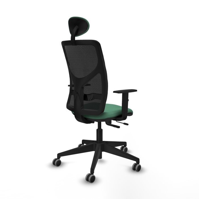 PIQUERAS Y CRESPO Silla de oficina Motilla con mecanismo Sincro/Traslack Verde esmeralda PIQUERAS Y CRESPO Silla de oficina Motilla con mecanismo Sincro/Traslack Verde esmeralda