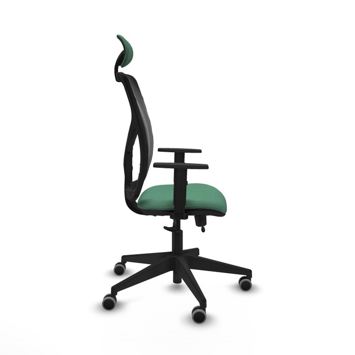 PIQUERAS Y CRESPO Silla de oficina Motilla con mecanismo Sincro/Traslack Verde esmeralda PIQUERAS Y CRESPO Silla de oficina Motilla con mecanismo Sincro/Traslack Verde esmeralda