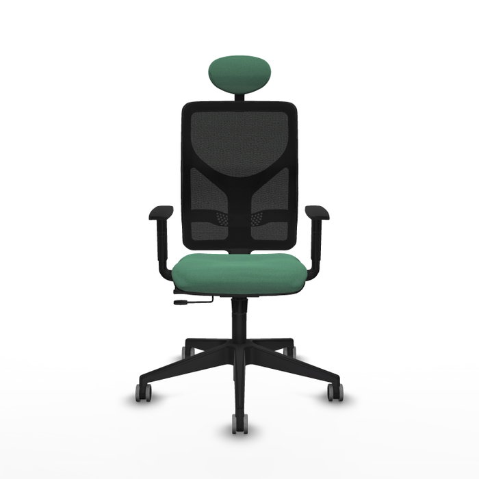 PIQUERAS Y CRESPO Silla de oficina Motilla con mecanismo Sincro/Traslack Verde esmeralda PIQUERAS Y CRESPO Silla de oficina Motilla con mecanismo Sincro/Traslack Verde esmeralda