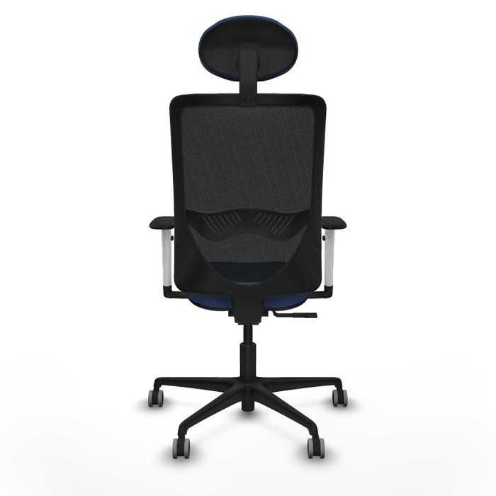 PIQUERAS Y CRESPO Silla de oficina Zulema con mecanismo Sincro, Azul marino y Negro PIQUERAS Y CRESPO Silla de oficina Zulema con mecanismo Sincro, Azul marino y Negro