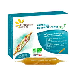 Fleurance Nature Propóleos Equinácea Tomillo 10 Ampollas Complemento Alimenticio Defensas