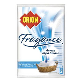 Orion Pinzas Anti Polillas y Anti Ácaros Ropa Limpia 2 Unidades