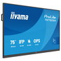 Iiyama TN7505A-B1AG - Panel Interactivo Táctil 4K Ultra HD 74.5 Pulgadas (189.3 cm) IPS, USB-C 65W, 2 Altavoces, Montaje VESA, para Educación