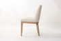 DKD Home Decor Silla 'Top chairs 2c24' Blanco o Crudo, Fresno y Poliéster, 54x83x46 cm, 2 Unidades