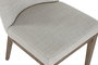 DKD Home Decor Silla 'Top chairs 2c24' Blanco o Crudo, Fresno y Poliéster, 54x83x46 cm, 2 Unidades