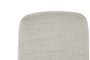 DKD Home Decor Silla 'Top chairs 2c24' Blanco o Crudo, Fresno y Poliéster, 54x83x46 cm, 2 Unidades