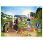 Playmobil 71355 Set Granja Horses of Waterfall con Zoe & Blaze y Pista de Carreras para Niños de 5 a 12 Años